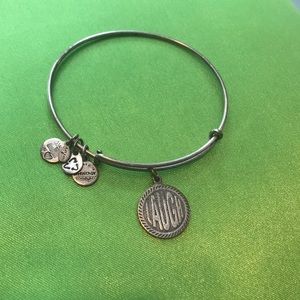 ALEX AND ANI “LAUGH” SILVER BRACELET